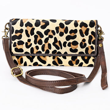 American Darling Wallet Hair on Genuine Leather Western Women Bag | Handbag Purse Wristlet Travel Clutch